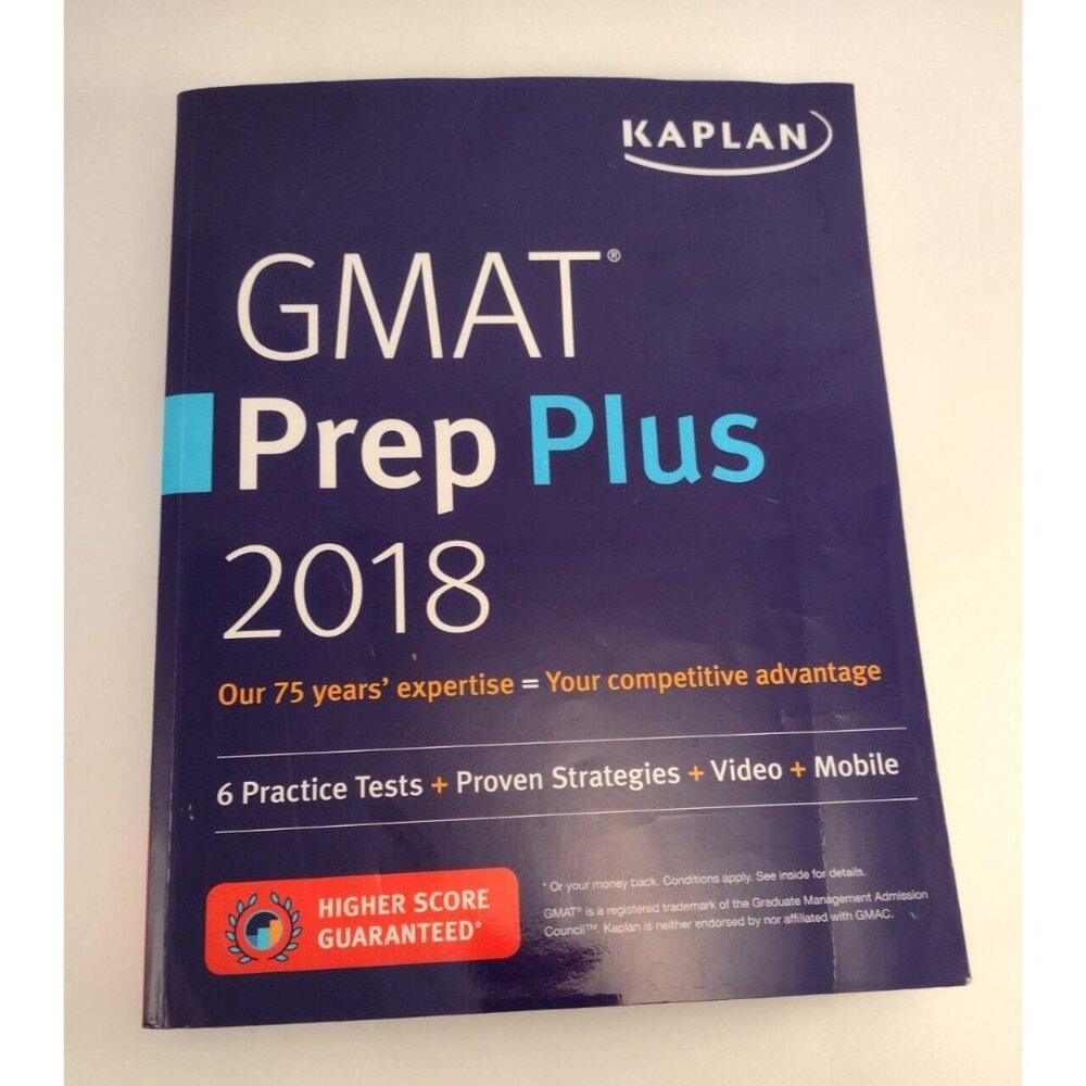 Kaplan GMAT Prep Plus 2018 Practice Tests Proven Strategies College Management